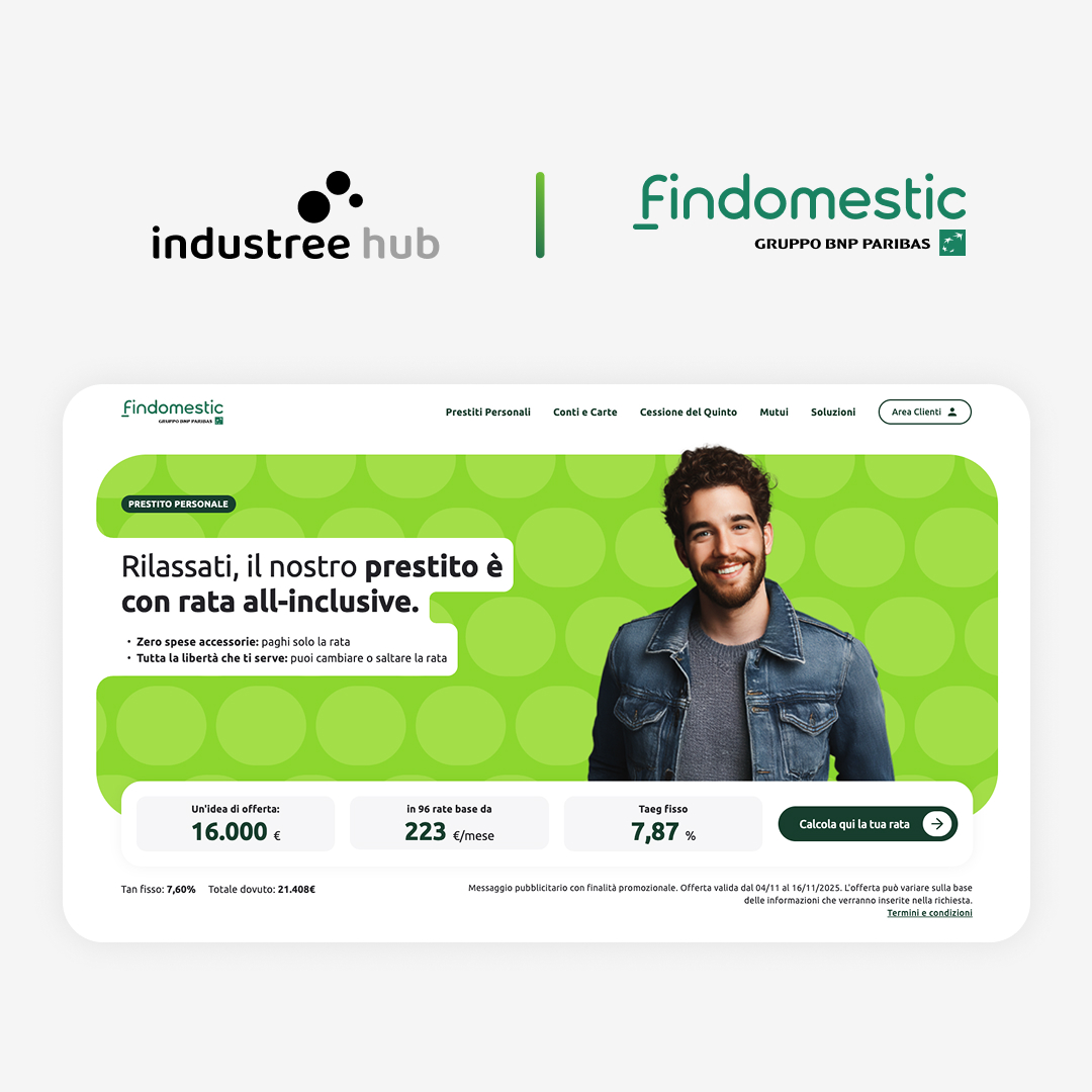 The new Findomestic website is online. Developed by Industree Digital